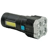 фонарь ручной feron th2409 с аккумулятором usb zoom 48789 