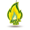 ароматизатор avs afp-010 fire fresh (аром. apple hot/яблоко) (бумажные) 