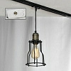 трековый светильник однофазный lussole loft track lights lsp-9610-taw 