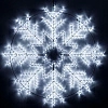 светодиодная фигура ardecoled снежинка ard-snowflake-m8-950x950-540led white 034254 