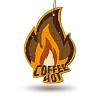 ароматизатор avs afp-002 fire fresh (аром. coffee hot/кофе) (бумажные) 