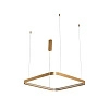 подвесной светодиодный светильник italline it013-6031 gold 3000k 