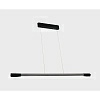 подвесной светодиодный светильник italline it013-6020 black/silver 3000k 