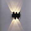 уличный настенный светодиодный светильник reluce 86851-9.2-005kt led5w bk 