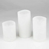 фигурка светодиодная «свеча» 7,5х15,1см uniel uld-f050 warm white candle set3 ul-00007256 