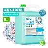 гель для стирки &quot;nice gel&quot; для белого белья (концентрат) 5 л. (пэнд) clean&amp;green cg8296 