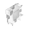 соединитель г токопроводящий для шинопровода в гкл novotech smal shino 135283 